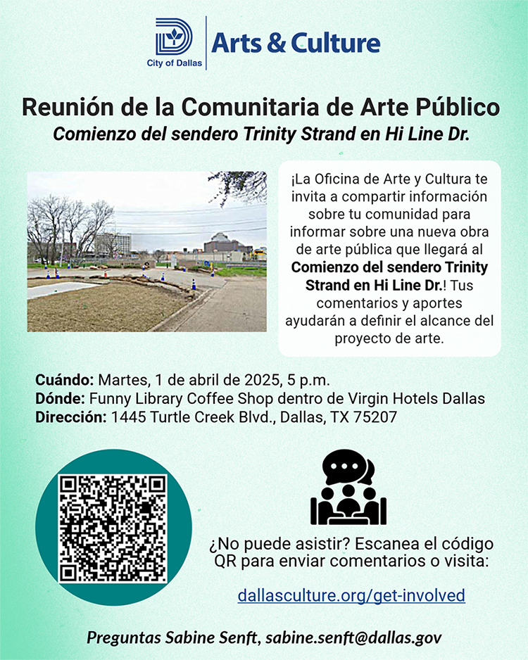 public community flyer